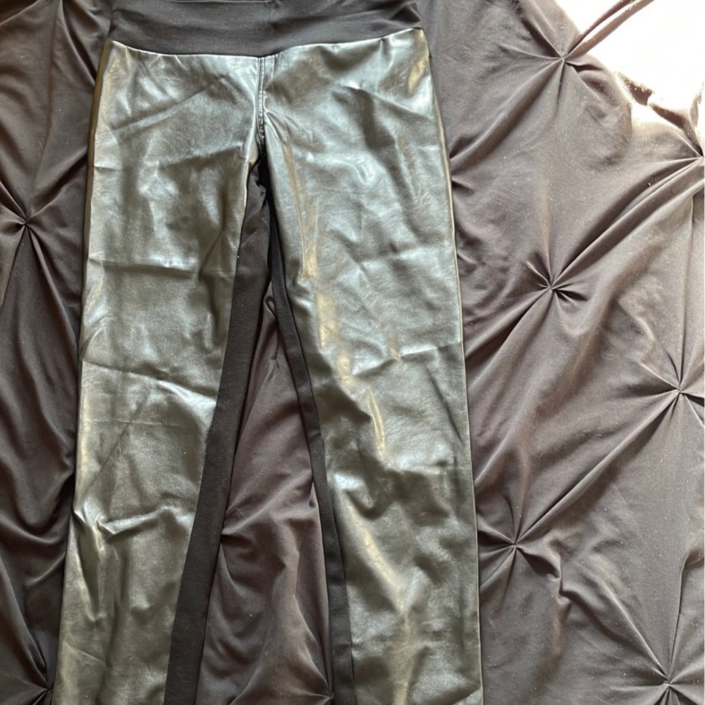 Pleather leggings